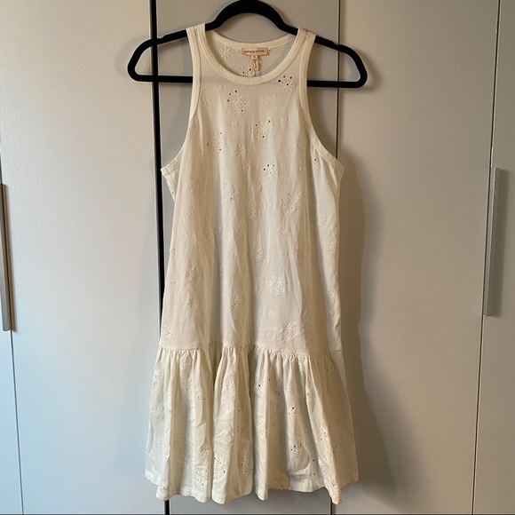 Rebecca Taylor Embroidered Jersey Dress - Picture 2 of 6